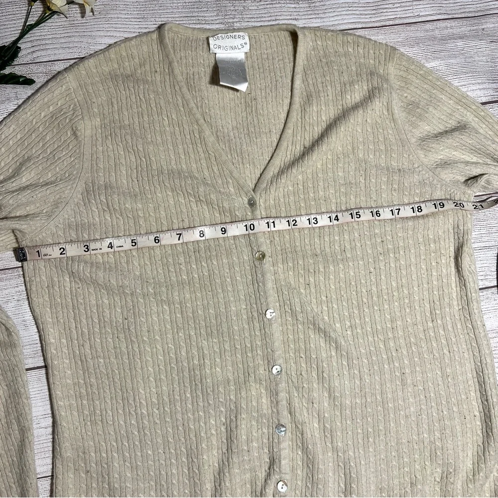 Designers Originals Knit Button Front Cardigan - Picture 10 of 13